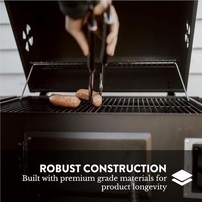 Image showing  Charcoal Cart Grill, 576 sq. in., Black