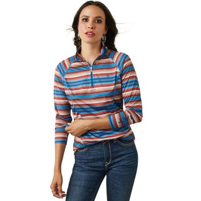 Ariat Women's Laguna 1/4 Zip Long-Sleeve Top, 10041453