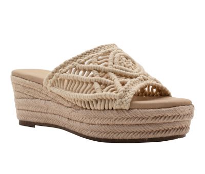 Sbicca Footwear Eureka Macrame Slide