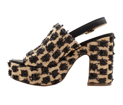 Image showing 6 th Sbicca Footwear Missoula Pompom Platform Sandal