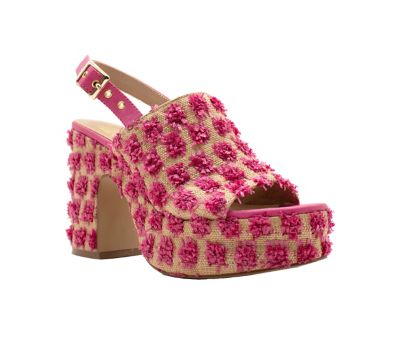 Sbicca Footwear Missoula Pompom Platform Sandal