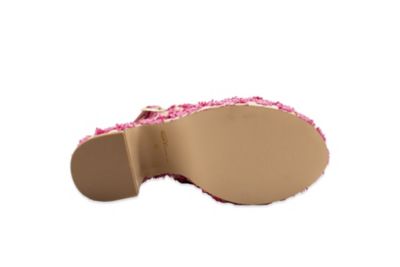 Image showing  Missoula Pompom Platform Sandal