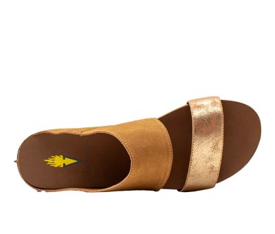 Image showing  Women's Campfire Metallic Strap Slides