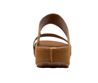 Image showing 5 th Volatile Women's Campfire Metallic Strap Slides