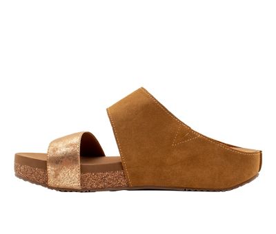 Image showing 6 th Volatile Women's Campfire Metallic Strap Slides