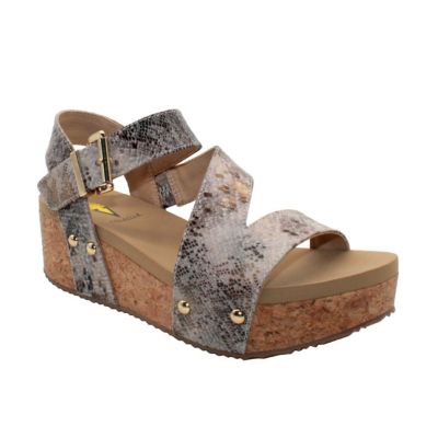 Volatile Biloxi Strappy Wedge Sandals