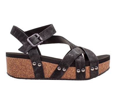 Image showing  Women's Sandcastle Studded Wedges