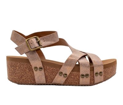 Image showing  Women's Sandcastle Studded Wedges
