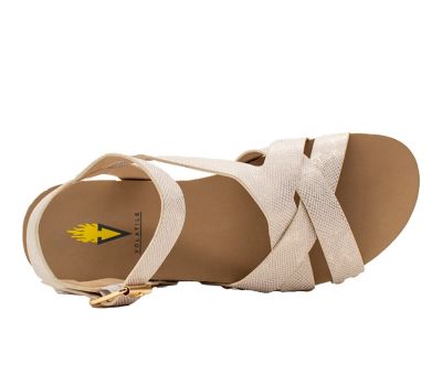 Image showing  Women's Sandcastle Studded Wedges