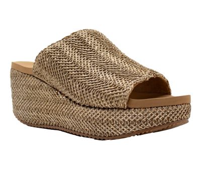 Volatile Women's Canteen Metallic Raffia Slides