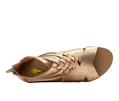 Image showing  Midsummer Woven Metallic Wedge