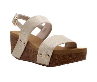 Image showing 0 th Volatile Summerlove Buckle Strap Wedge Sandals