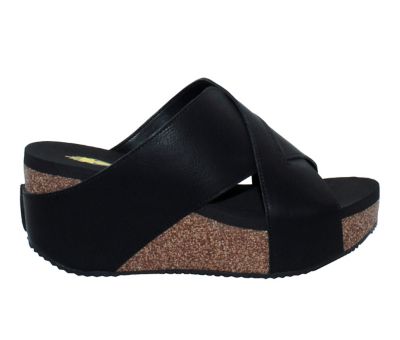 Image showing  Women's Firefly Criss Cross Slide-on Wedges