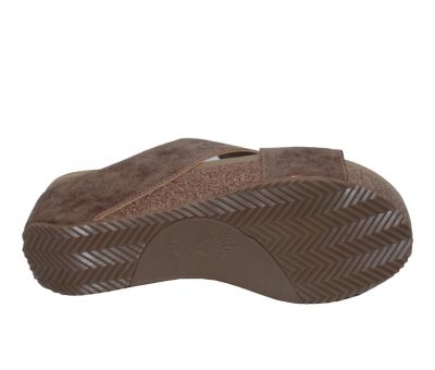 Image showing  Women's Firefly Criss Cross Slide-on Wedges