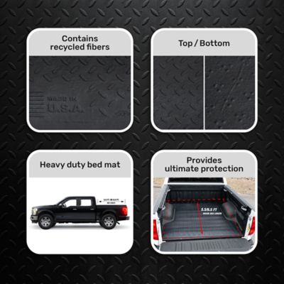 Image showing  2015 to Current Ford F150 6.5 ft., 5.5 ft. Trim-To-Fit TSC Logo Bed Mat