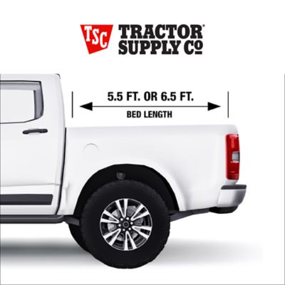 Image showing  2019 to Current Chevy, Gmc 6.5 ft., 5.5 ft. Trim-To-Fit TSC Logo Bed Mat