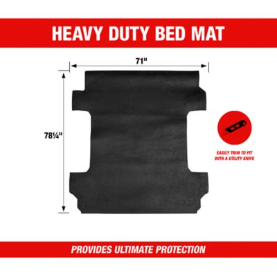 Image showing  2019 to Current Chevy, Gmc 6.5 ft., 5.5 ft. Trim-To-Fit TSC Logo Bed Mat