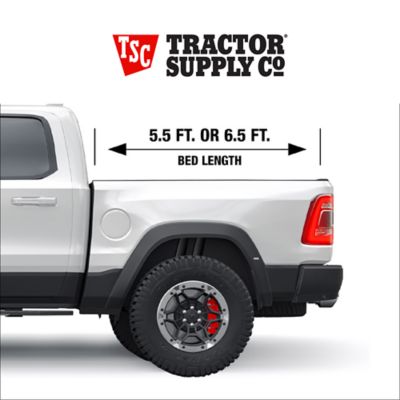 Image showing  2019 to Current Ram 1500, 2500 6.5 ft., 5.5 ft. Trim-To-Fit TSC Logo Bed Mat