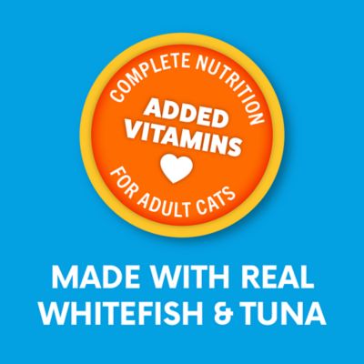 Image showing  Adult Ocean Whitefish and Tuna Shreds Recipe Wet Cat Food