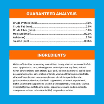 Image showing  Adult Ocean Whitefish and Tuna Shreds Recipe Wet Cat Food