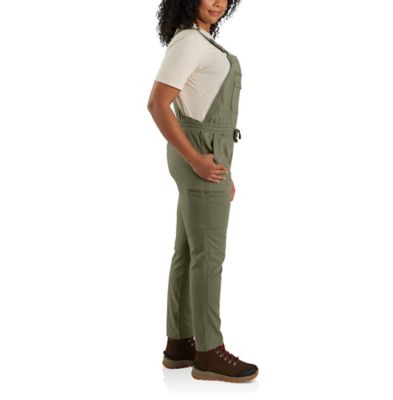 Image showing  Women's Force Relaxed Fit Ripstop Bib Overalls