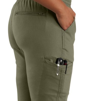 Image showing 5 th Carhartt Women's Force Relaxed Fit Ripstop Bib Overalls