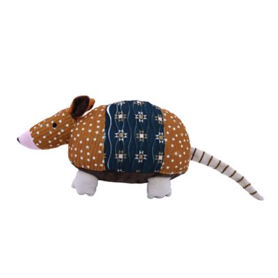 MuttNation Fueled by Miranda Lambert Sunset Ride Patchwork Armadillo Plush Dog Toy