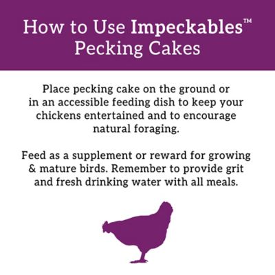 Image showing 5 th ImPECKables Fruit/Worms Cake Chicken Treats, 30 oz.