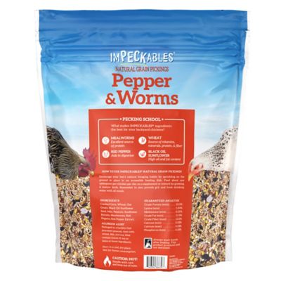 Image showing  Hot Peppers & Worms Chicken Treats, 7 lb.