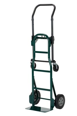 Image showing  700 lb. Capacity 4-Wheel Quick Change 4-in-1 Steel Convertible Hand Truck