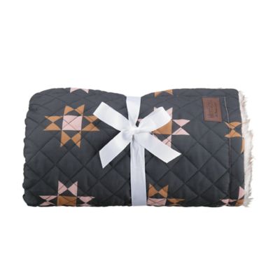 Image showing 5 th MuttNation Fueled by Miranda Lambert Quilted Fur Water-Resistant Pet Throw Blanket, 60 in. x 50 in.