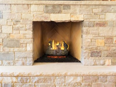 Image showing  18 in. Arlington Ash Vented Gas Log Set 45,000 BTU's