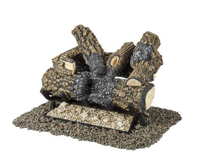 Image showing  18 in. Arlington Ash Vented Gas Log Set 45,000 BTU's