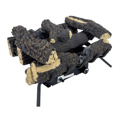 Image showing  24 in. Valley Oak Vent Free Gas Log Set 33,000 BTU's