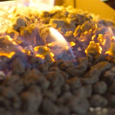 Image showing  Glowing Ember Fiber, 4 oz.