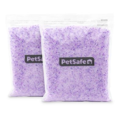 PetSafe ScoopFree Premium Lavender Crystal Litter, 2 Pack of 4.3 lb bags