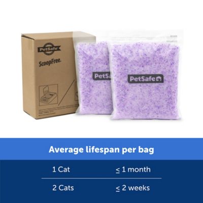 Image showing 5 th PetSafe ScoopFree Premium Lavender Crystal Litter