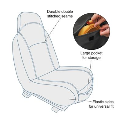 Image showing 5 th Kurgo Rover Bucket Seat Cover