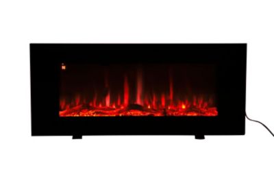 Image showing  Electric Indoor Wall-Mounted Fireplace, 36 in.