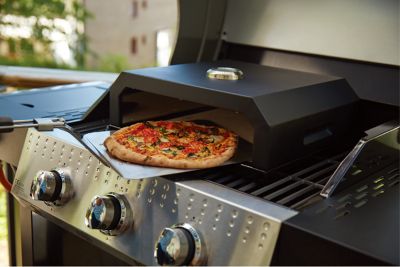 Grillfest 13 in. Grill Top Pizza Oven