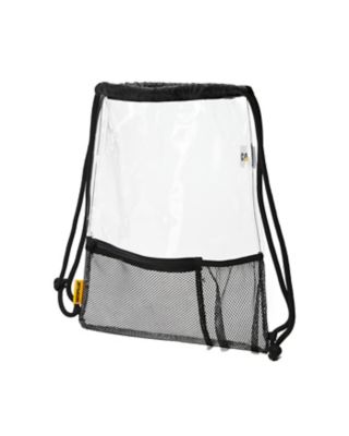 Image showing  Clear Drawstring Bag, 69565