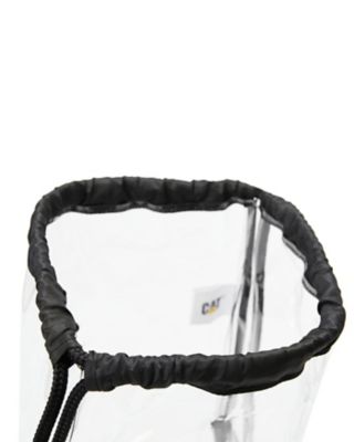 Image showing  Clear Drawstring Bag, 69565