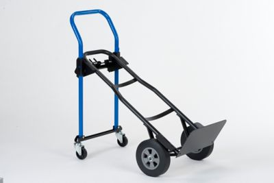 Image showing  500 lb. Capacity 4-Wheel Quick Change 3-in-1 Steel Convertible Hand Truck