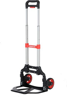 Magna Cart Folding Aluminum Hand Truck, 150 lbs.