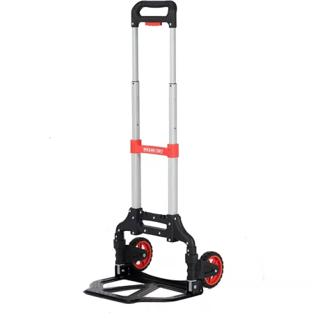 Magna Cart 2-Wheel Folding Aluminum Hand Truck 150 lb Capacity Hand Trucks