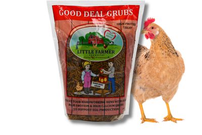 Little Farmer Products Good Deal Grubs Black Soldier Fly Larvae Chicken Treat, 1lb