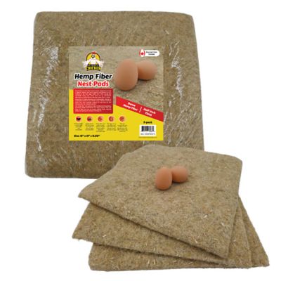 My Favorite Chicken Natural Hemp Fiber Premium Laying Hen Nest Pads