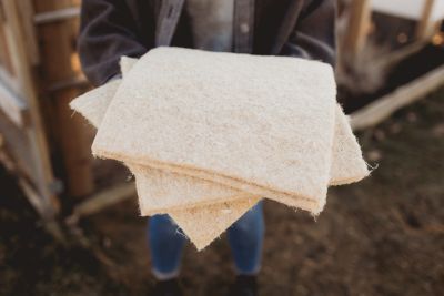 Image showing 6 th My Favorite Chicken Natural Hemp Fiber Premium Laying Hen Nest Pads, 5-Pack