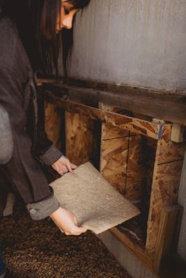 Image showing 7 th My Favorite Chicken Natural Hemp Fiber Premium Laying Hen Nest Pads, 5-Pack