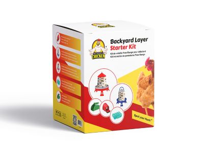 Image showing 9 th My Favorite Chicken Backyard Poultry Layer Kit: Rollout Nest Box, 5L Drinker & 4Kg Feeder with Legs, Egg Carton, Feed Scoop